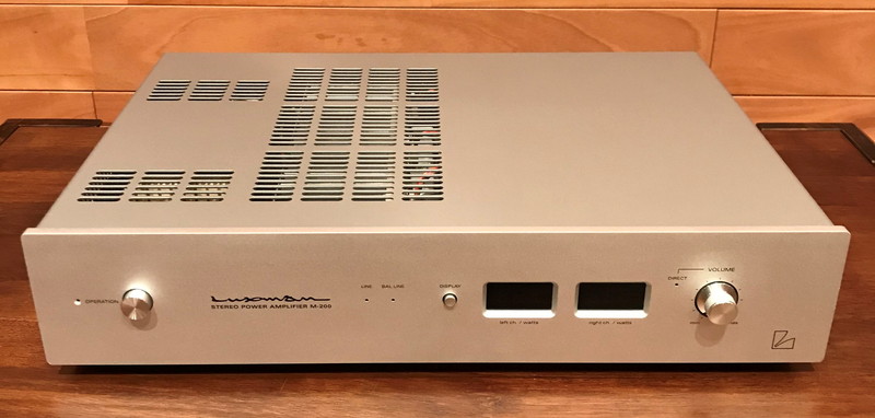 LUXMAN M-200 ラックスマン　パワーアンプ