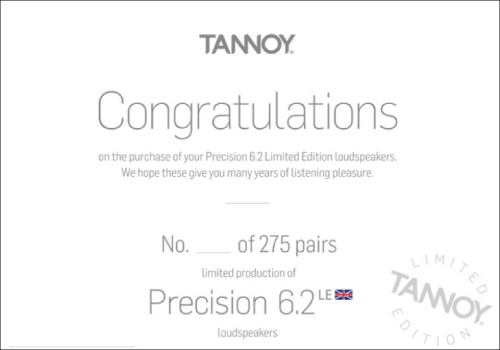 TANNOY Precision 6.2LE