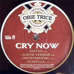 iڍ F OBIE TRICE(12) CRY NOW