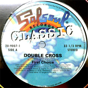 iڍ F FIRST CHOICE / SKYY(12) DOUBLE CROSS / LET'S CELEBRATE