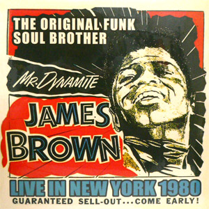 iڍ F JAMES BROWN(LP) LIVE IN NEW YORK 1980