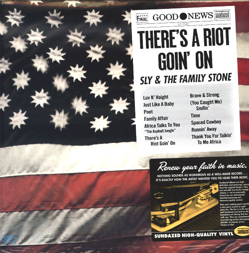 iڍ F SLY & THE FAMILY STONE(LP) THERE'S A RIOT GOIN ON -\-