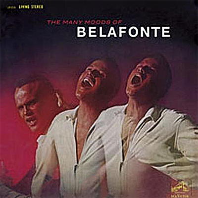 iڍ F HARRY BELAFONTE(2LP 45]) THE MANY MOODS OF HARRY BELAFONTEyIIMPEX RECORDSbgio[tՁz
