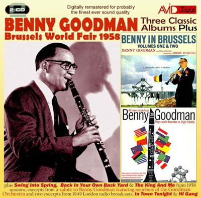 iڍ F BENNY GOODMAN(2CD)THREE CLASSIC ALBUMS PLUS