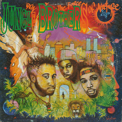 iڍ F JUNGLE BROTHERS(2LP) DONE BY THE FORCES OF NATURE