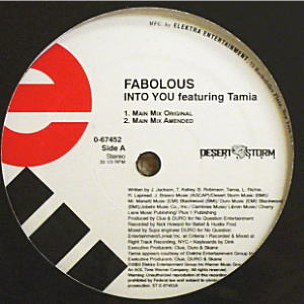 iڍ F yÁEUSEDzFABOLOUS feat.Tamia(12) INTO YOU 