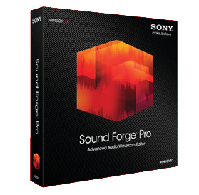 iڍ F SONY/I[fBIg`ҏW\tg/Sound Forge Pro 11