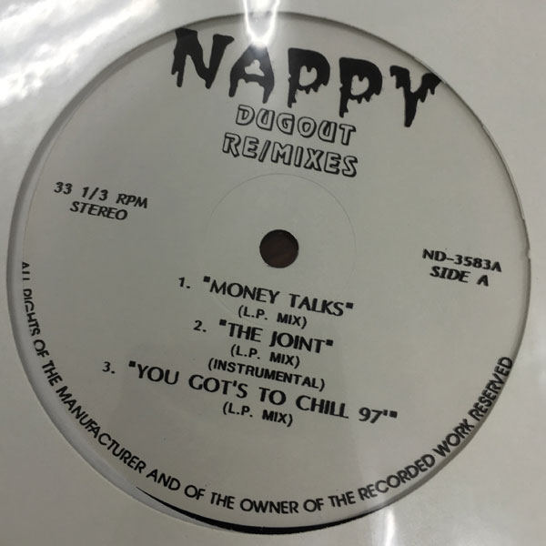iڍ F V.A.(12) Nappy Dugout Re/Mixes