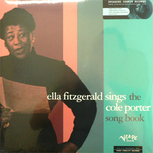 iڍ F ELLA FITZGERALD@(GEtBbcWFh)@(LP2g 180gdʔ)@^CgFSINGS THE COLE POTEER SONG BOOK