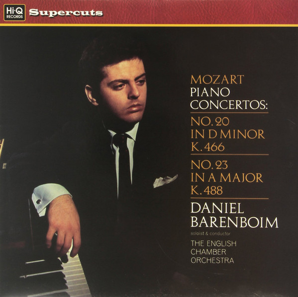 iڍ F ydlR[hZ[!60%OFF!zDaniel Barenboim(piano)English Chamber Orchestra(33rpm 180g LP Sereo)Mozart:Piano Concerto No.20 D minor K466/No.236 A Major K488