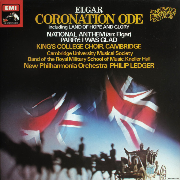 iڍ F ydlR[hZ[!60%OFF!zThe King's College Choir/Cambridge University Musical Society/Band of the Royal Military School of Music/The New Philharmonia Orch.(33rpm 180g LP Stereo)Elgar: Coronation Ode