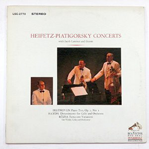 iڍ F ydlR[hZ[!60%OFF!zHeifetz/Piatigorsky/Jacob Lateiner(33rpm 180g LP Stereo)Heifetz-Piatigorsky Concerts with Jacob Lateiner & Guests