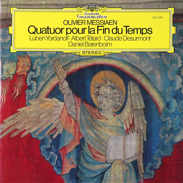 iڍ F ydlR[hZ[!60%OFF!zYordanoff/Tetard/Desurmont/Barenboim (33rpm 180g LP Stereo)Messiaen: Quatuor pour la Fin du Temps
