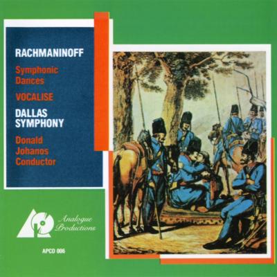 iڍ F Rachmaninoff*, Dallas Symphony Orchestra, Donald Johanos(CD) Symphonic Dances / Vocalise