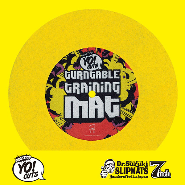 iڍ F yR{fUCI7C`pXbv}bgIzXbv}bg(7C`)/Dr. Suzuki/Turntable Training Mat 7inch Slipmat [YELLOW](1)