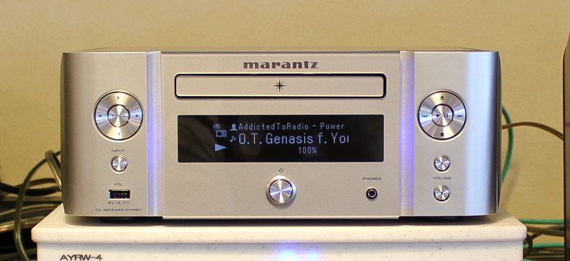 いま一番売れているネットワークCDレシーバー Marantz M-CR611の展示機 ...
