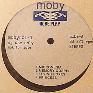 iڍ F MOBY<2LP>/MORE PLAY