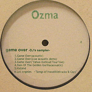 iڍ F OZMA/game over -DJ's sampler-
