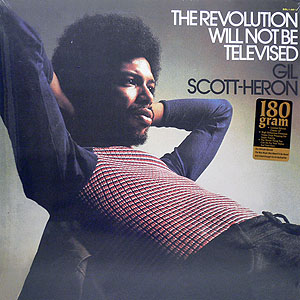 iڍ F GIL SCOTT-HERON@(MEXRbgEw)@(LP 180gdʔ)@^CgFTHE REVOLUTION WILL NOT BE TELEVISED