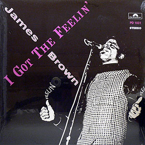 iڍ F JAMES BROWN(LP) I GOT THE FEELIN'
