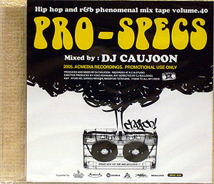 iڍ F DJ CAUJOON(MIX CD) PRO-SPECS