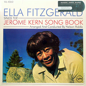 iڍ F ELLA FITZGERALD@(GEtBbcWFh)@(LP 180gdʔ)@^CgFSINGS THE JEROME KERN SONGBOOK