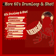 iڍ F WHITE LOOP9 (CD)  60'SDRUM LOOP & SHOT!