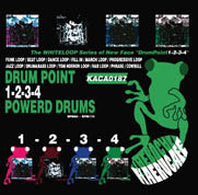 iڍ F WHITE LOOP 12 (CD)  DRUMPOINT1-2-3-4POWERD DRUMS