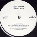 ���i�ڍ� �F KELLY ROWLAND (DESTINY'S CHILD)(2LP) SIMPLY DEEP