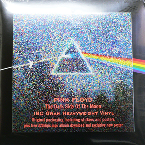 iڍ F PINK FLOYD(LP 180Gdʔ/MP3DOWNLOAD, POSTER, STICKERt) THE DARK SIDE OF THE MOON