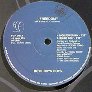 iڍ F yUSEDEÁzBOYS BOYS BOYS (12) FREEDOM