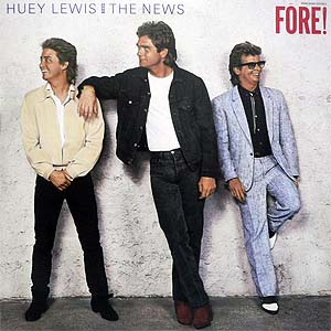iڍ F yUSEDzHUEY LEWIS AND THE NEWS (LP) FORE!