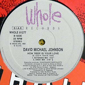 iڍ F yUSEDEÁzDAVID MICHAEL JOHNSON (12) HOW DEEP IS YOUR LOVE