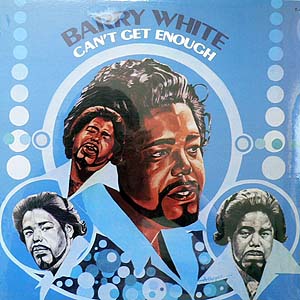 iڍ F BARRY WHITE@(o[[EzCg)@(LP)@^CgFCAN'T GET ENOUGH