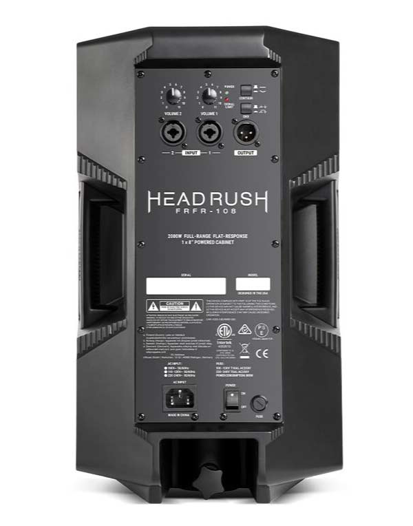 HEAD RUSHのパワード・キャビネット、FRFR-108のご紹介です。