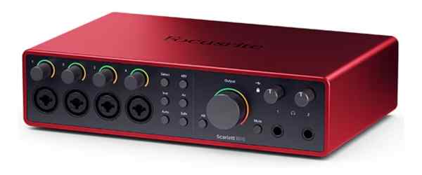 Focusrite Scarlett 18i20 4th Gen オーディオインターフェイス USB-C対応