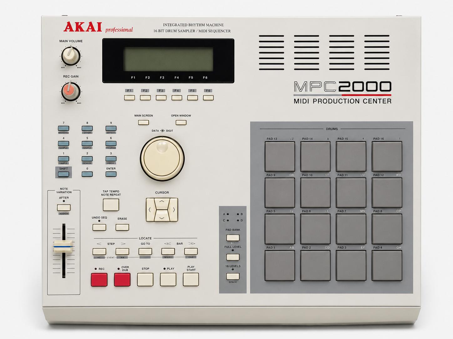 AKAI MPC2000 参考画像