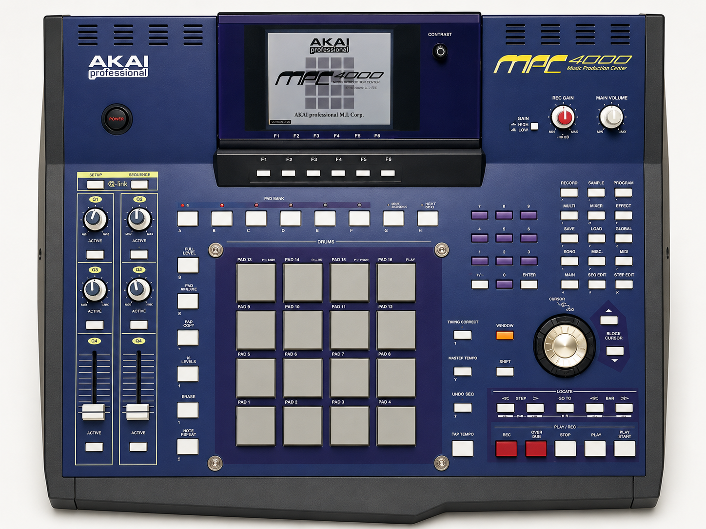 AKAI MPC4000 参考画像