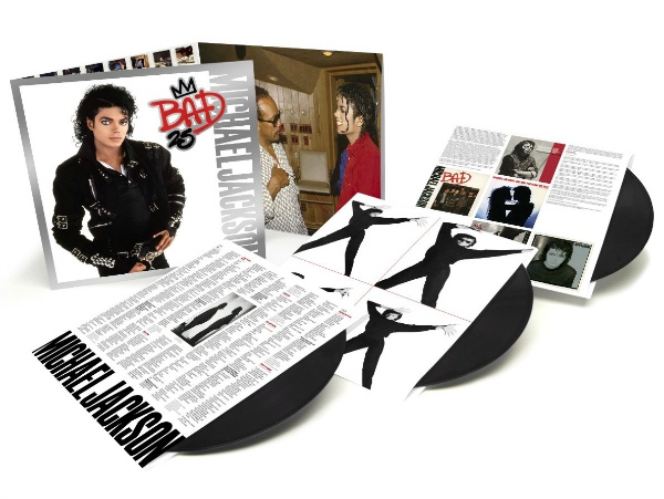 MICHAEL JACKSON (3LP 180G重量盤/TRIPLE GATEFOLD仕様) BAD 25 【希少 