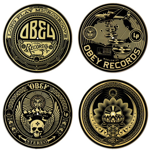 SHEPARD FAIREY(2LP) OBEY RECORDS CONTROL VINYL 【全世界2000枚限定