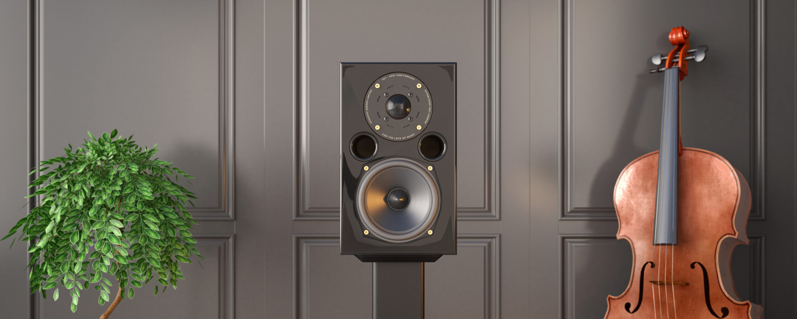 Acoustic Energy AE1 40th Anniversary Edition ハイグロス・ブラック