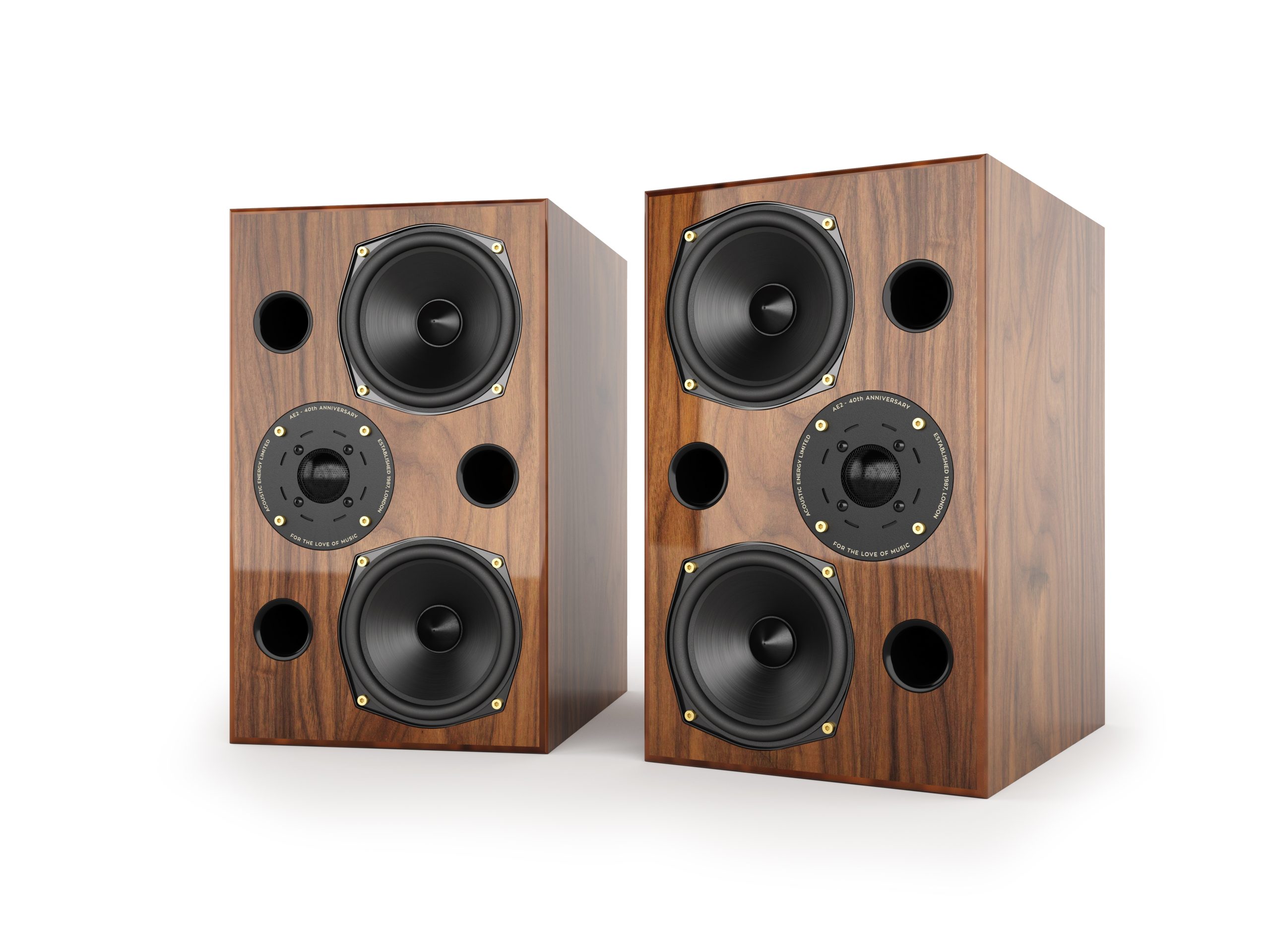 Acoustic Energy AE2 40th Anniversary Edition ハイグロス・ウォルナット ペア