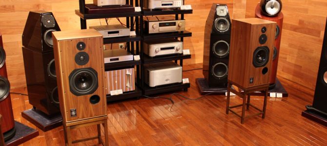 Harbethの国内40ペア限定スピーカー Super HL5 plus-Aを試聴しました。