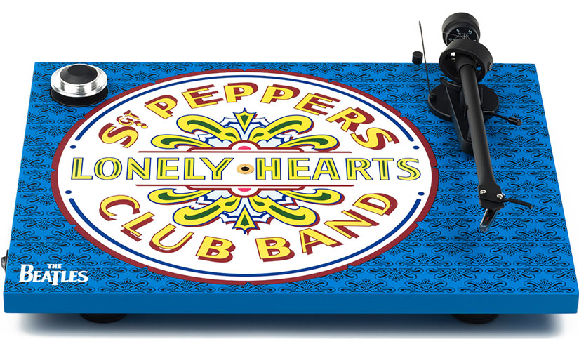 Pro-Ject Audio Systems Essential III THE BEATLES S.PEPPERS アナログレコードプレーヤー The Beatlesコラボモデル】レコードプレーヤー、EssentialⅢ Sgt