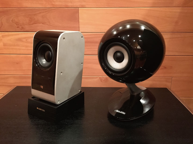 デスクトップスピーカー】KRIPTON KS-3 HQM と ECLIPSE TD-M1 で動画を