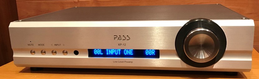 PASSのセパレートアンプ「XP-12」「X150.8」を展示中です