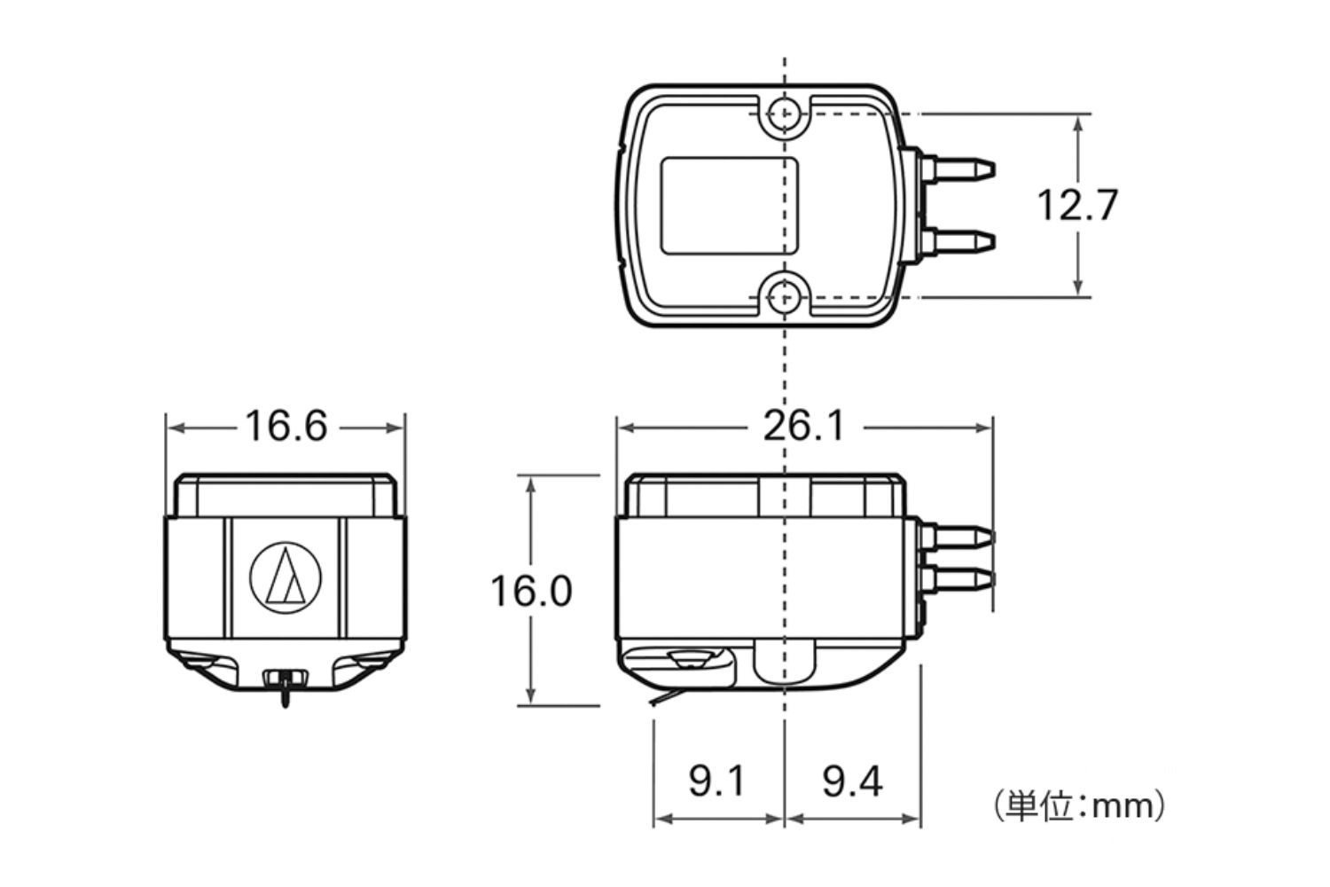 audio tecchnica at33x mono 2