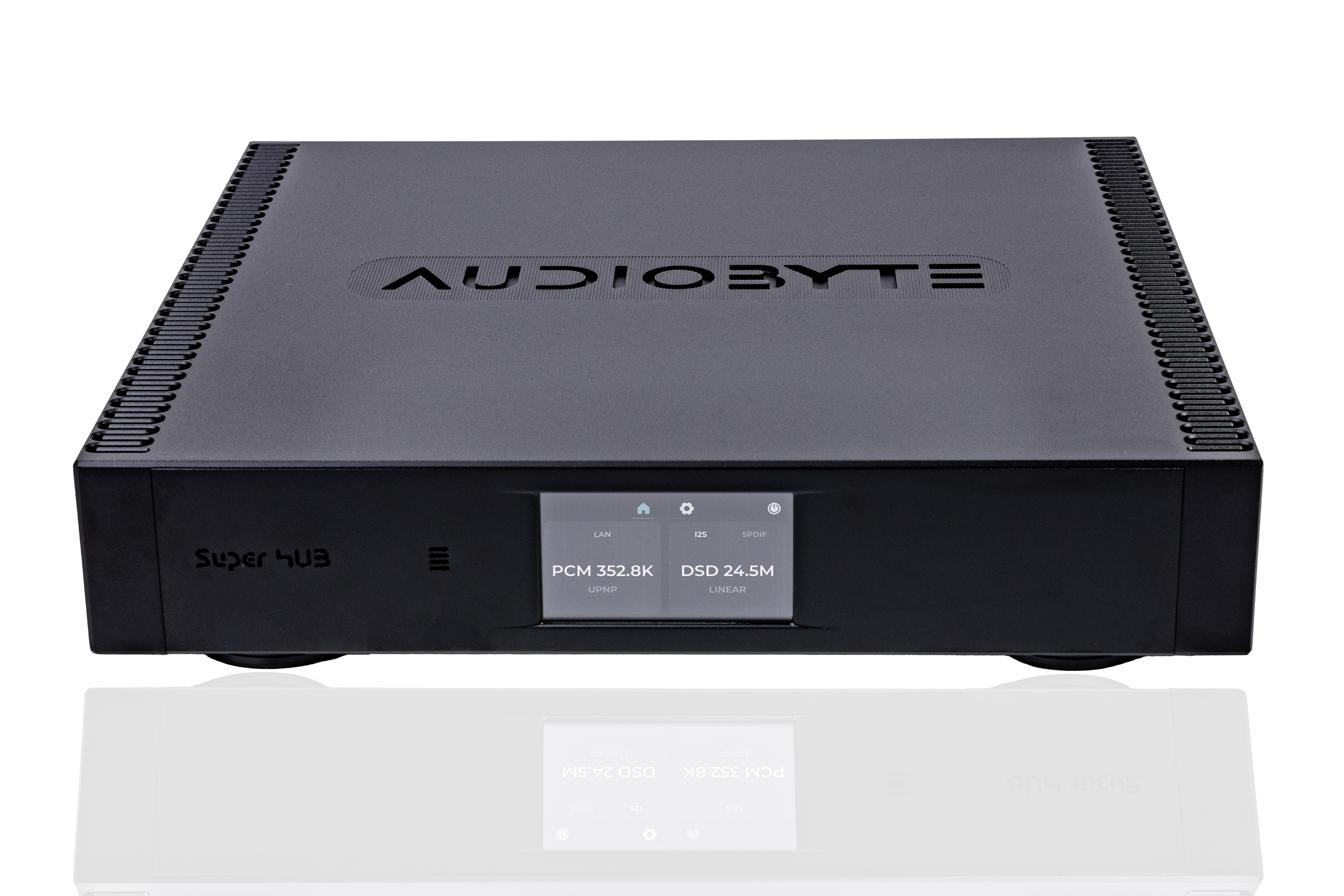 Audiobyte Super HUB ブラック フロント