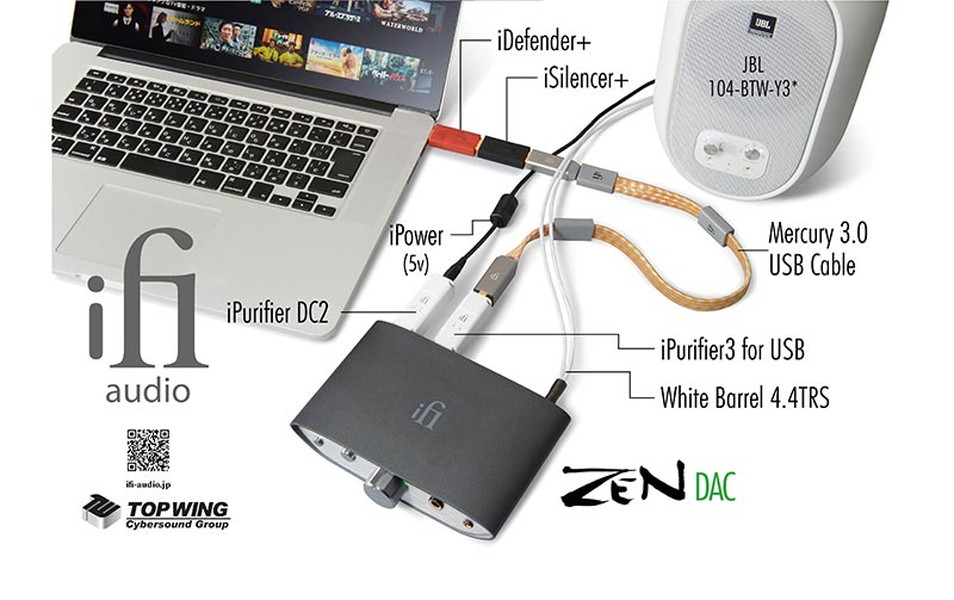 ifi audio/DAコンバータ/ZEN DACのご紹介です。