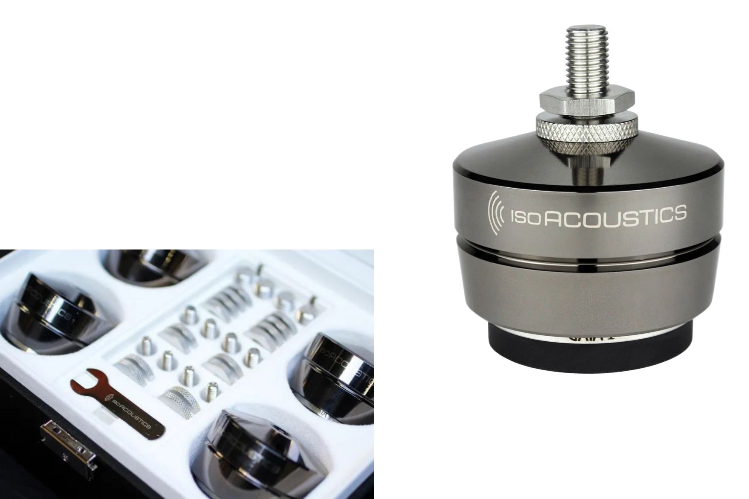 IsoAcoustics/インシュレーター/GAIA I のご紹介です。